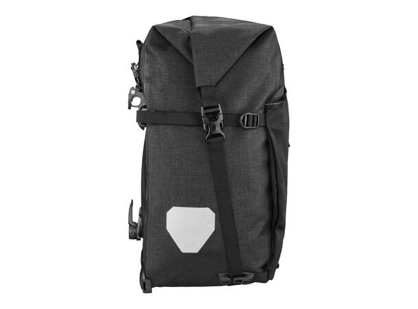 Ortlieb Back Roller XL Plus Sykkelvesker Granite/Black, 2x35L, QL 2.1 