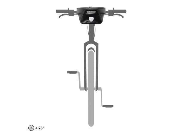 Ortlieb Ultimate Classic Styreveske Sort, 5 L, 13,5x24x13 cm 