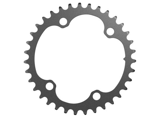 SRAM Rival AXS 35T Indre drev 2x12, 107 BCD, 4 Bolt 