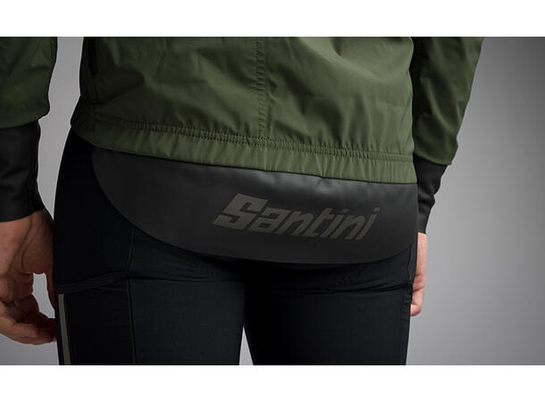 Santini Guard Neo Shell Regnjakke Grønn 2XL 