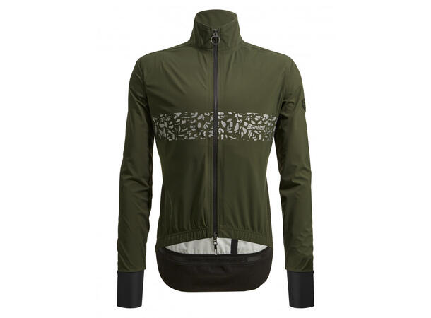 Santini Guard Neo Shell Regnjakke Grønn 2XL 