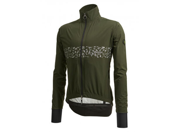 Santini Guard Neo Shell Regnjakke Grønn 2XL 