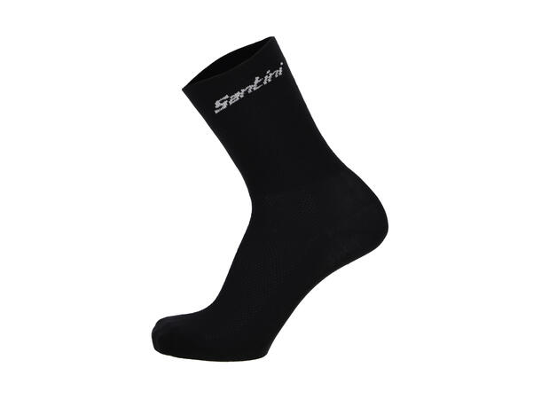 Santini Hero Sykkelsokker, Sort M-L 