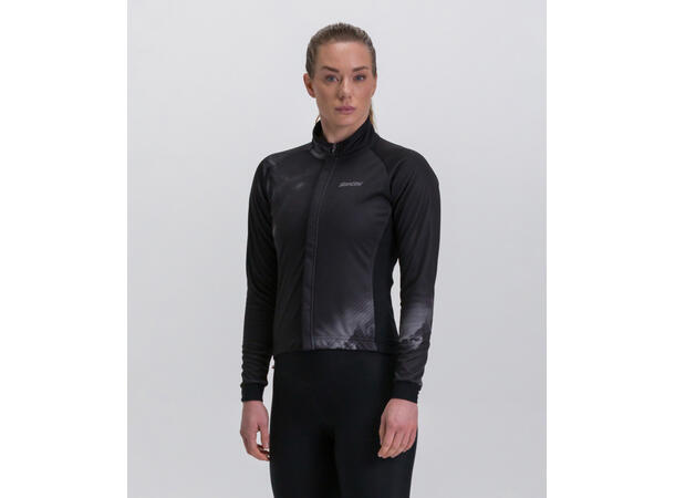 Santini Pure Dye Dame-Vinterjakke Sort L 