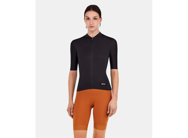 Santini RTR kortermet trøye Sort S 