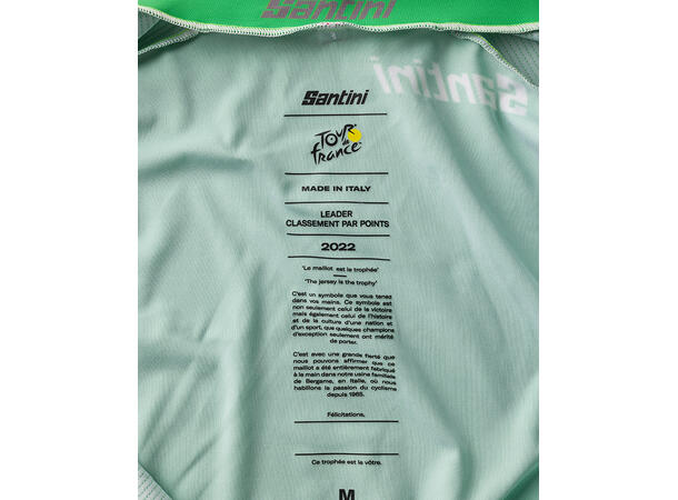 Santini Tour de France Grønn Trøye XS 