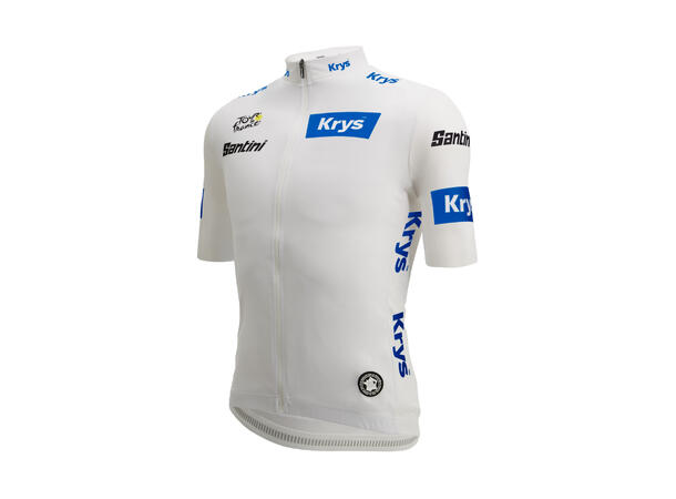Santini Tour de France Hvit trøye Fan M 