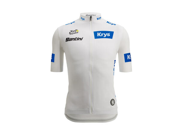 Santini Tour de France Hvit trøye Fan M 