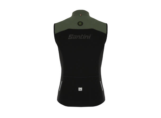 Santini Trail Vindtett Vest Grønn L 
