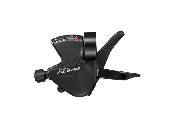 Shimano Alivio M3100 Venstre Girhendel 3-delt, Rapidfire Plus, OGD, 3-way 