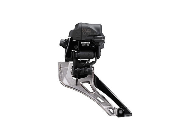 Shimano Dura Ace FD-R9250 Di2 Framgir Sort, 2-Delt 