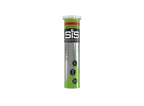 SiS Hydro Tabletter Jorbær & Lime, 20 x 4,2 g 