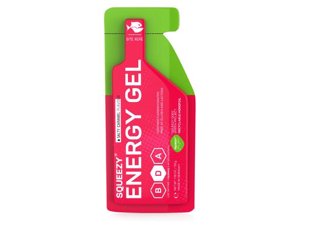 Squeezy Energy Gel Salty Caramel Salt Karamell - 33g 