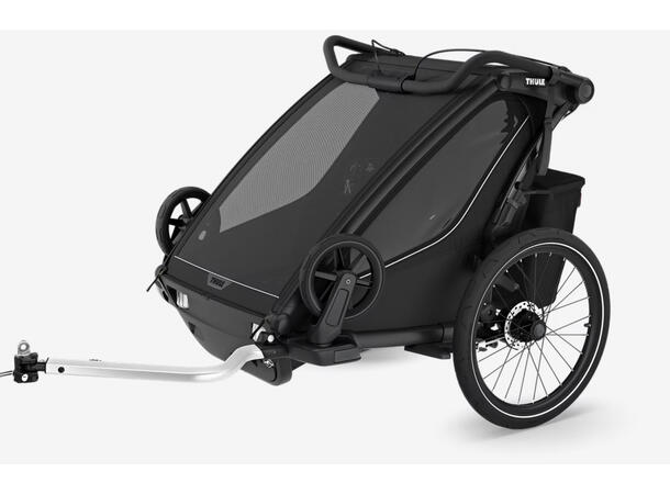 Thule Chariot Sport 2 Double Sykkelvogn Sort 