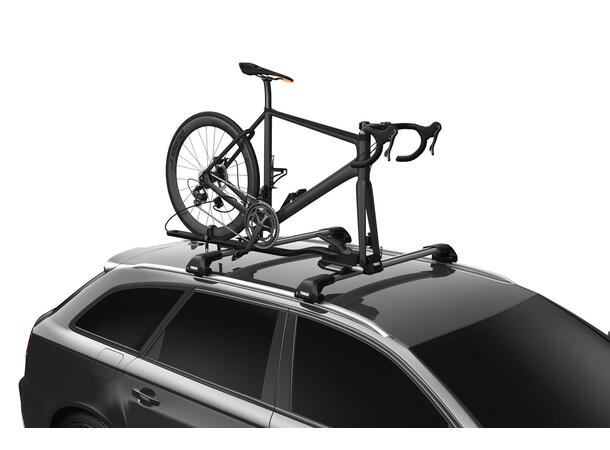 Thule TopRide Sykkelstativ Sort, Gaffelmontering 9-15mm. Premium 