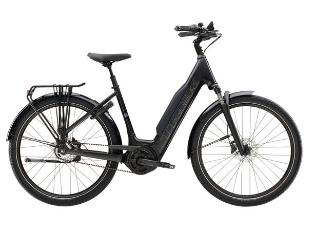 Trek District+ 4 Lowstep Trek Black, 800Wh, S 