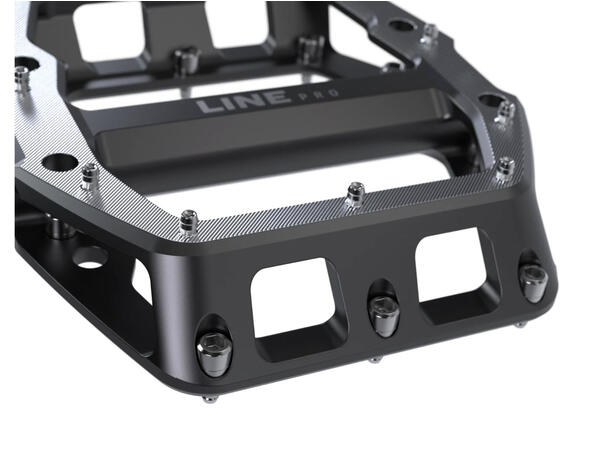 Trek Line Pro Flat Pedal Black Spinn.no