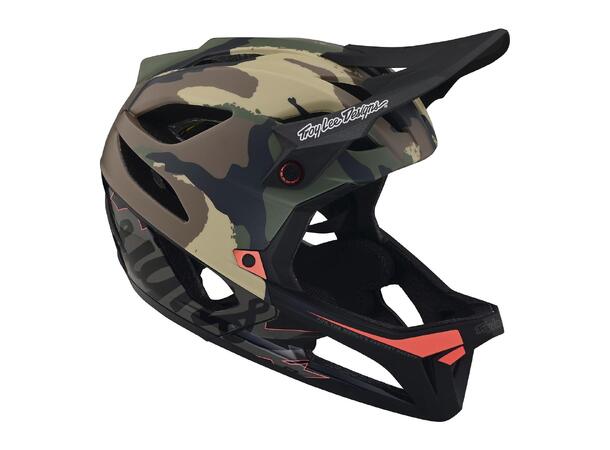 Troy Lee Designs Stage Hjelm M-L, Camo 