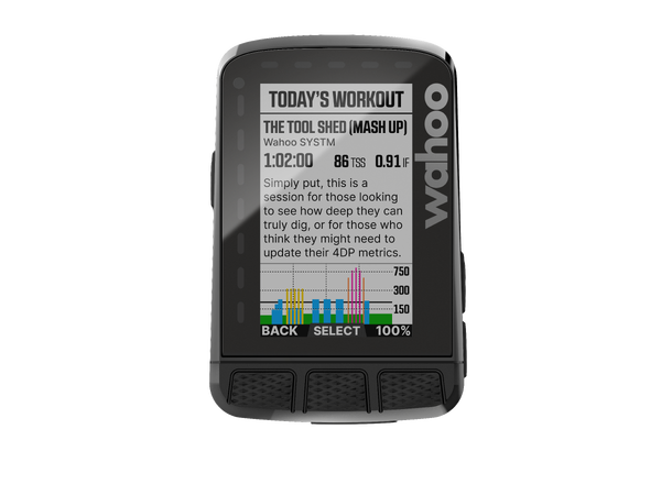 Wahoo ELEMNT ROAM 2.0 Sykkelcomputer Ant+, Strava, Bluetooth 