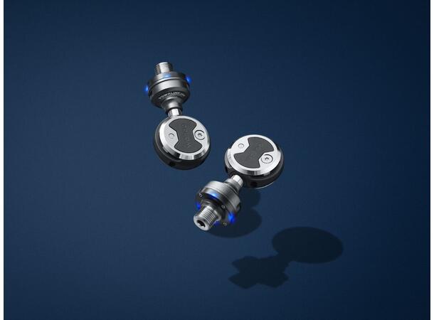 Wahoo POWRLINK ZERO Dual Wattpedaler Sensor på to pedaler 
