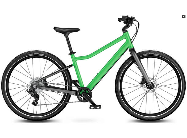 Woom Explore 5 24" Barnesykkel Grønn 