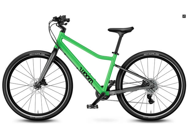 Woom Explore 5 24" Barnesykkel Grønn 