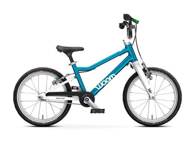 Woom Go 3 16" Barnesykkel Blå 