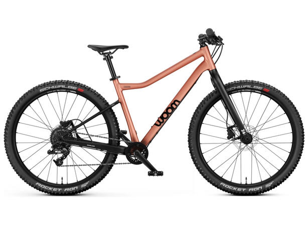 Woom OFF 6 26" Copper Barnesykkel 10 kg, 10-14 år, 140-165cm 