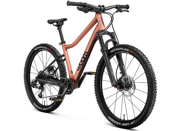 Woom OFF Air 5 24" Copper Barnesykkel 10,1 kg, 7-11 år, 128-145cm 