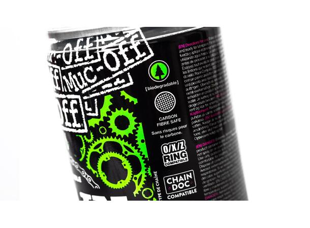 Muc-Off Chain Cleaner Avfetting 400ml Rengjører selv de mest skitne kjedene!