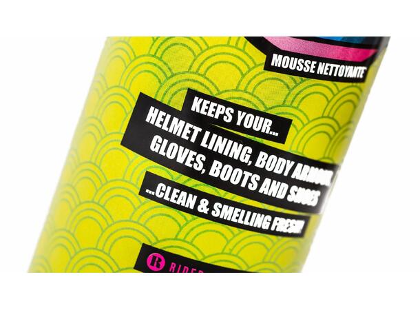 Muc-Off Foam Fresh 400ml Til bruk på sko, hjelm og beskyttelse 
