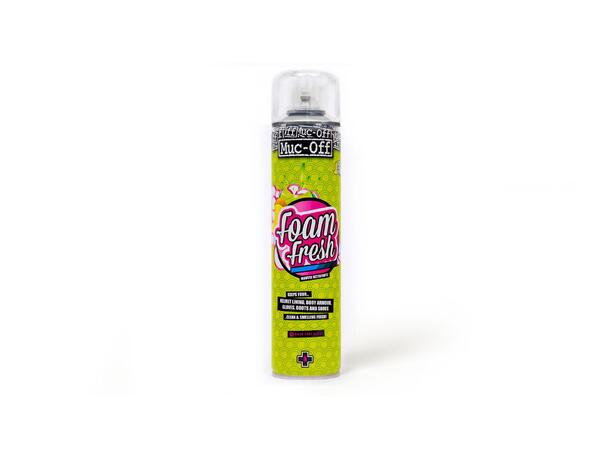 Muc-Off Foam Fresh 400ml Til bruk på sko, hjelm og beskyttelse 