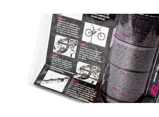 Muc-Off Bio Chain Doc Kjederenser Kjederenser med Spray