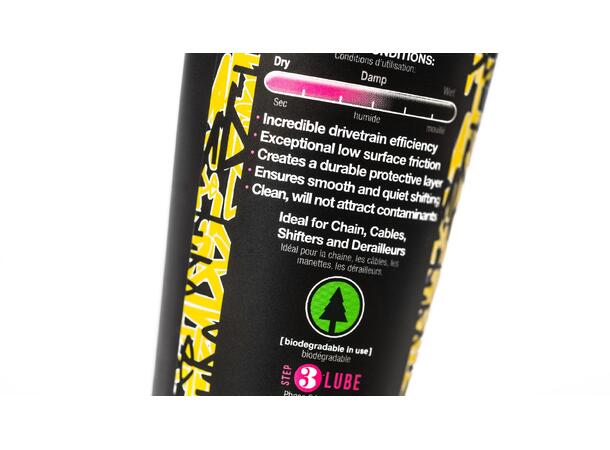 Muc-Off Bio Dry Lube 120ml For tørre forhold, Dryppflaske 