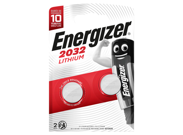 Energizer Lithium CR 2032 2PK 
