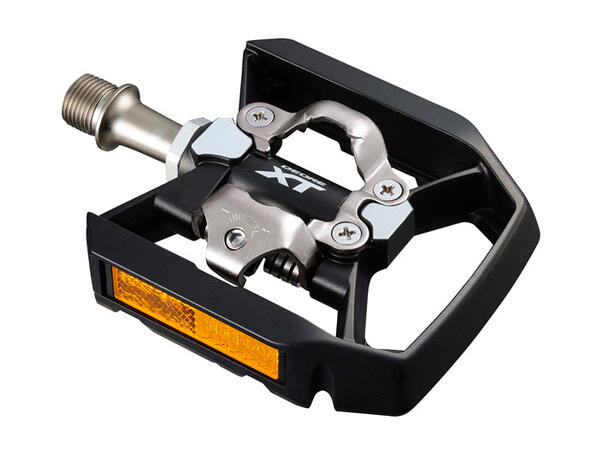 Shimano PD-T8000 XT Kombipedaler Sort, SPD, ink.cleats 