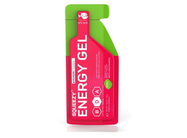 Squeezy Energy Gel Bringebær Bringebær - 33g 