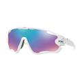 Oakley Jawbreaker Polished White Prizm Sapphire Snow