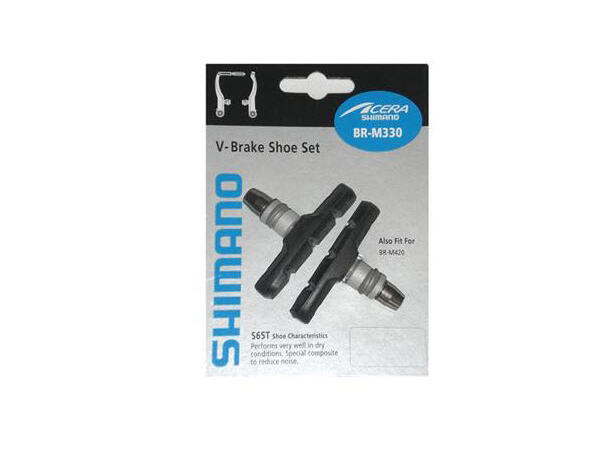 Shimano Alivio/Acera Bremsesko 1 par, grå 