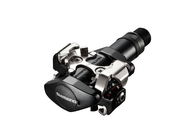 Shimano PD-M505 Pedaler Sort, SPD, m/cleats 